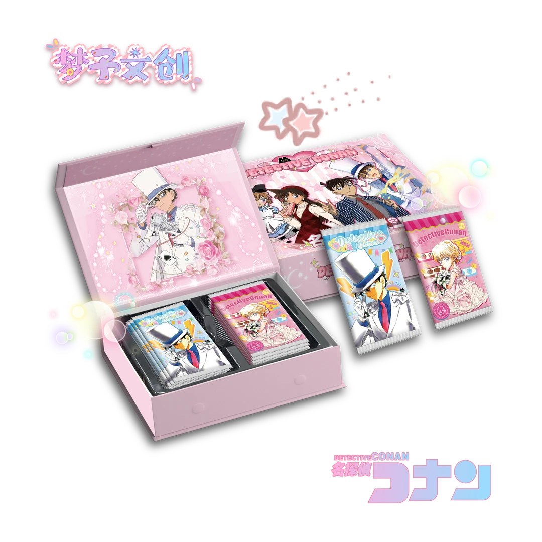 【吃吃】「梦宇文创」名侦探柯南-绮梦游园会 盲盒拆卡收藏卡牌
