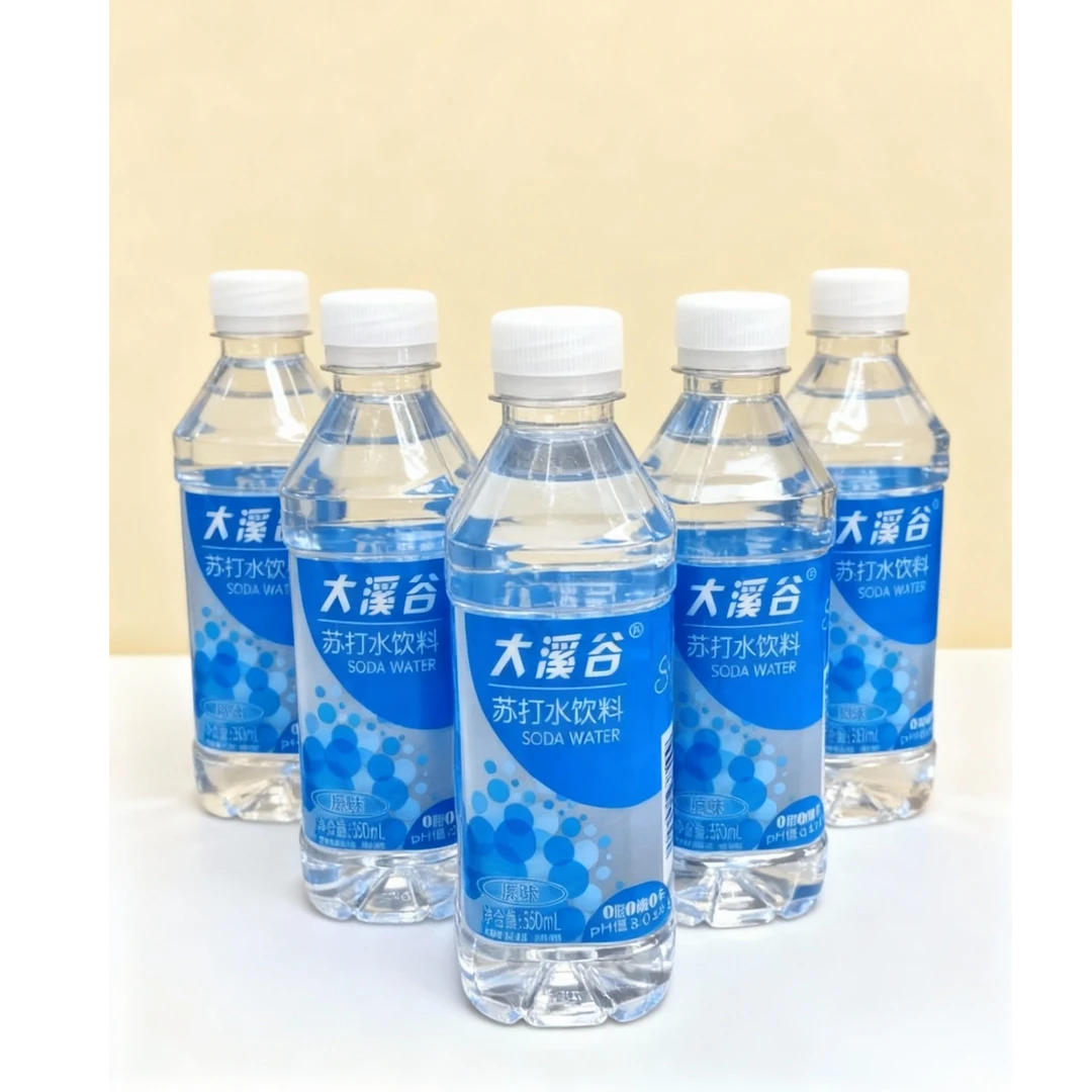 大溪谷原味苏打水350ml