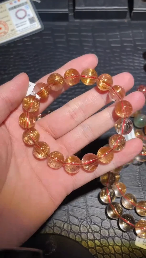 【闪购商品】水晶手链未镶嵌单圈发晶A12