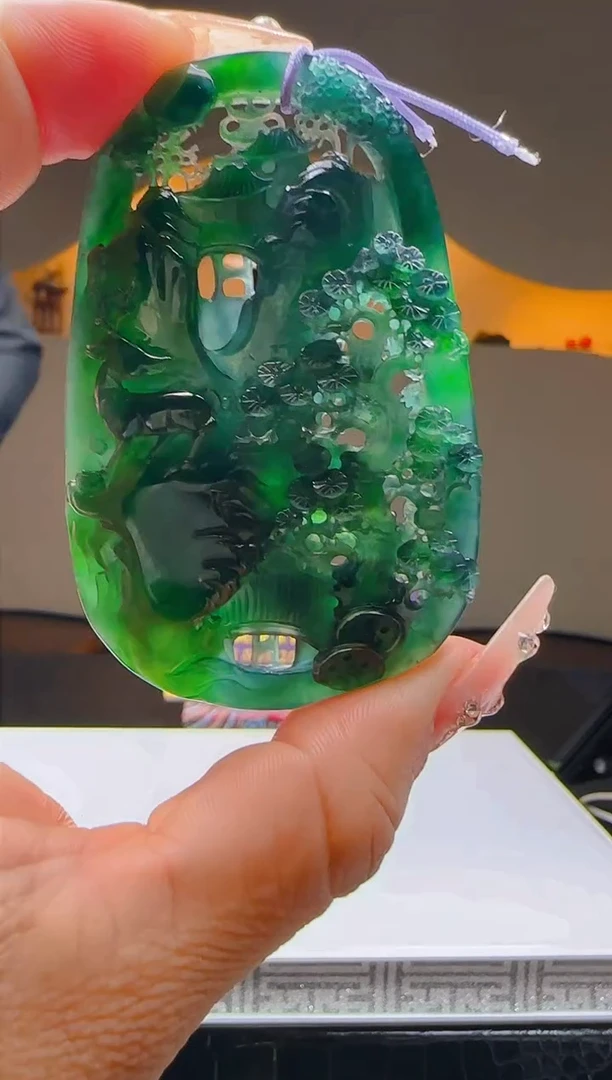 【闪购商品】定制翡翠未镶嵌Q03411翡翠毛货