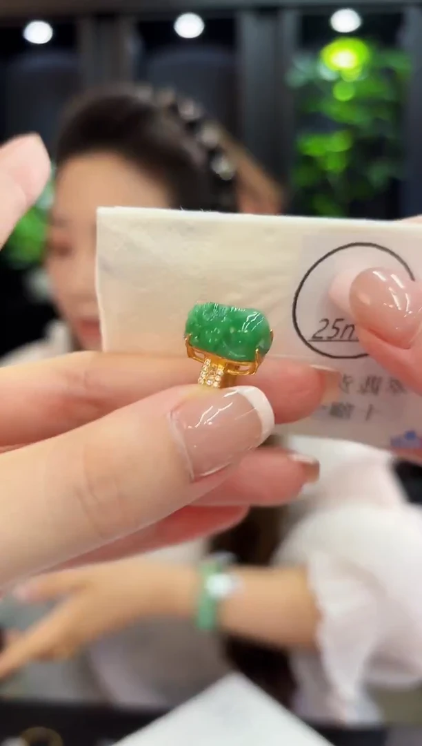未镶嵌戒指翡翠缅料A货/多样性发货/一件