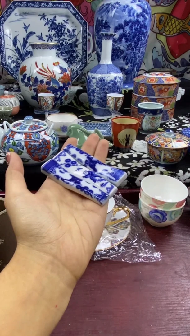 瓷片眉*瓷色工艺品品品品