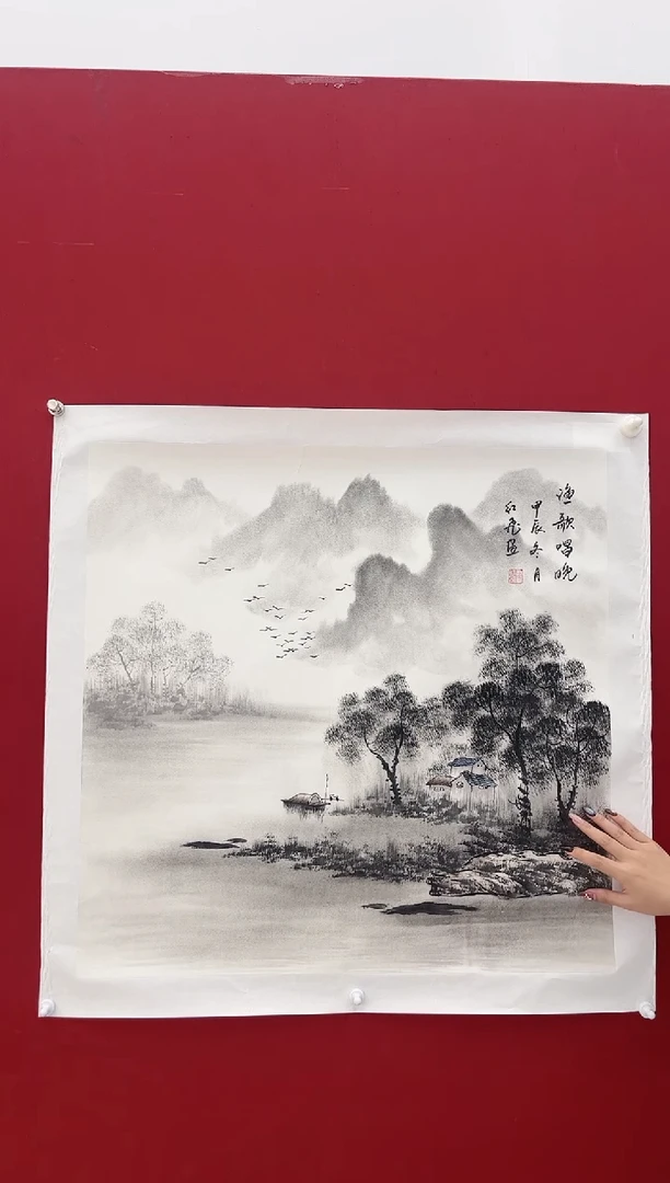 国画申红飞老师画作
