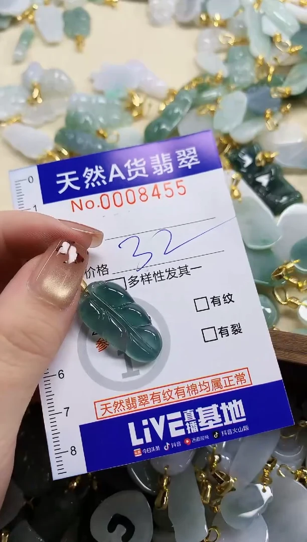 颈饰未镶嵌翡翠u****2天然A货翡翠