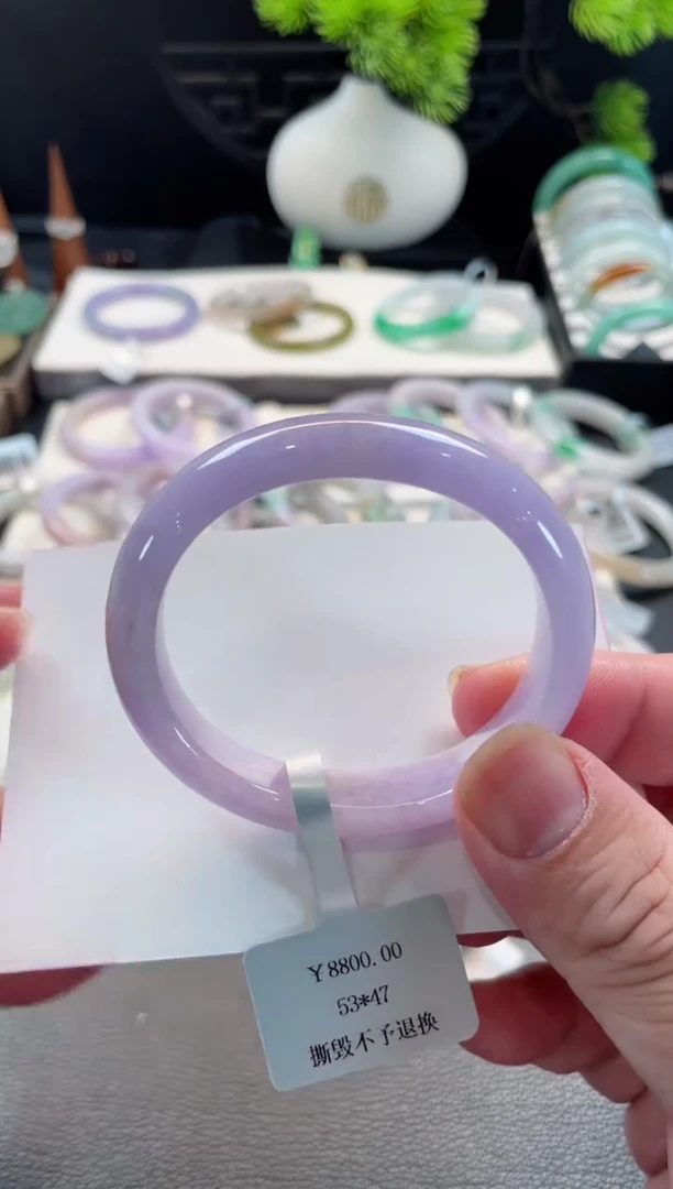 未镶嵌手镯翡翠是***七47号链接 有触摸 53贵妃