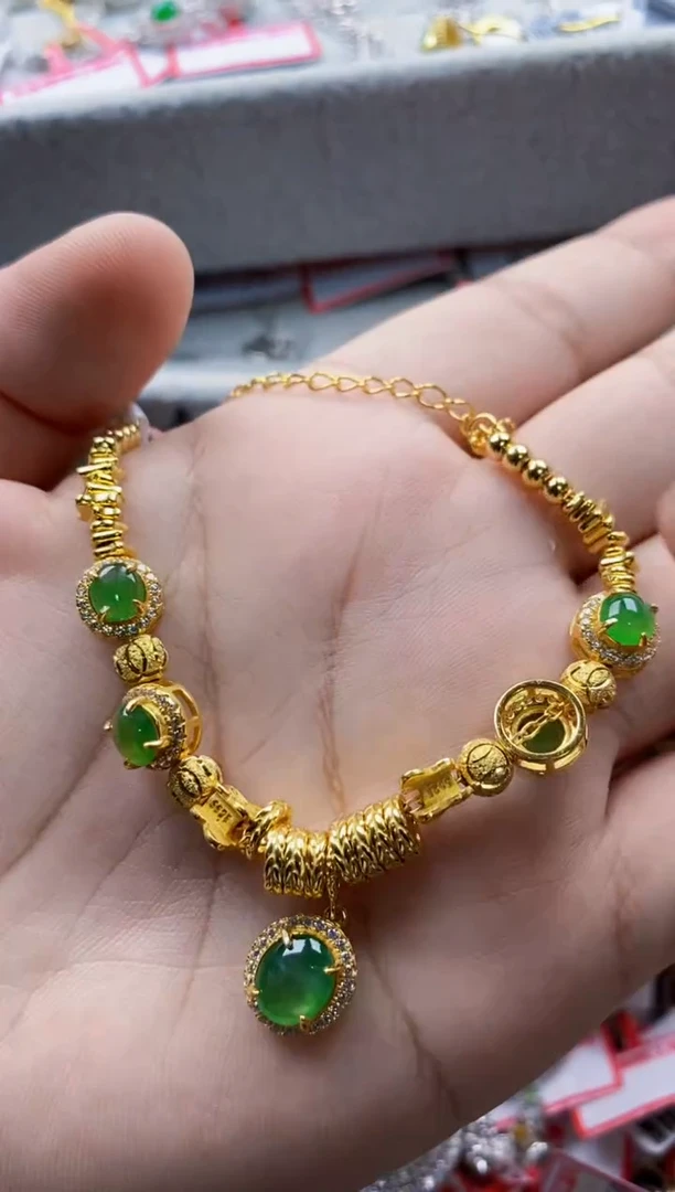 翡翠戒指银S925镶嵌8888888    4