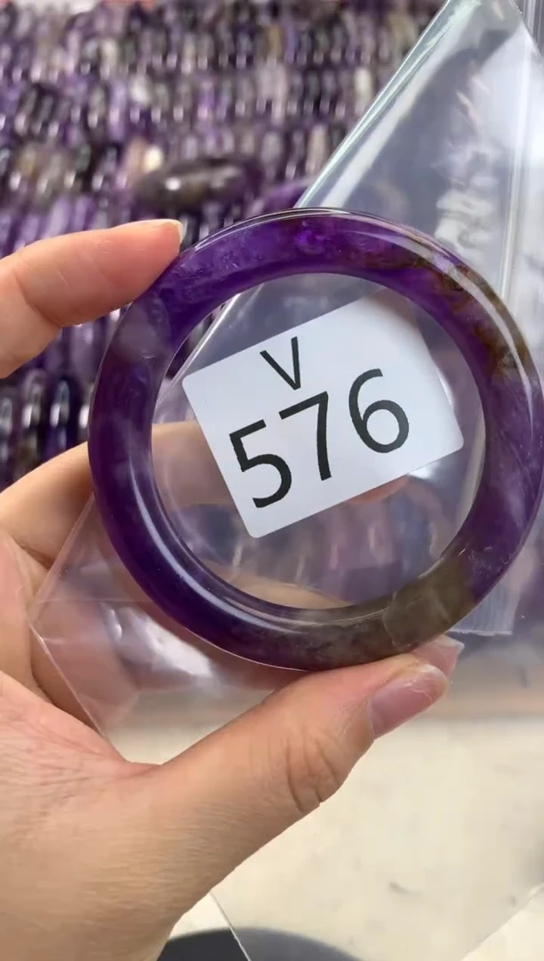 【闪购商品】水晶水晶手镯V未镶嵌576-54