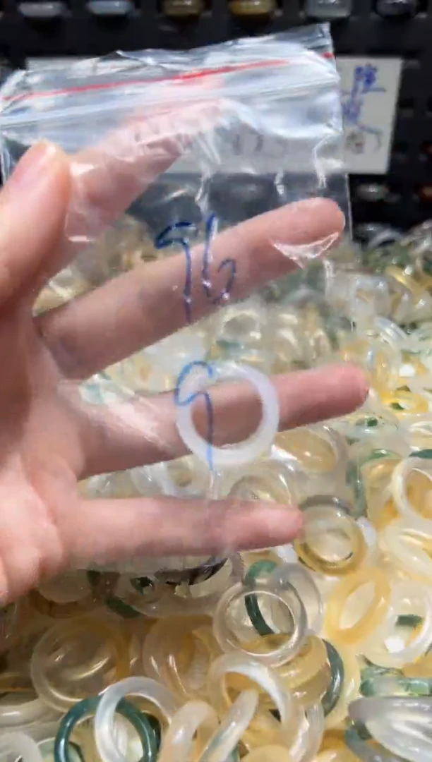 未镶嵌戒指玛瑙/玉髓96