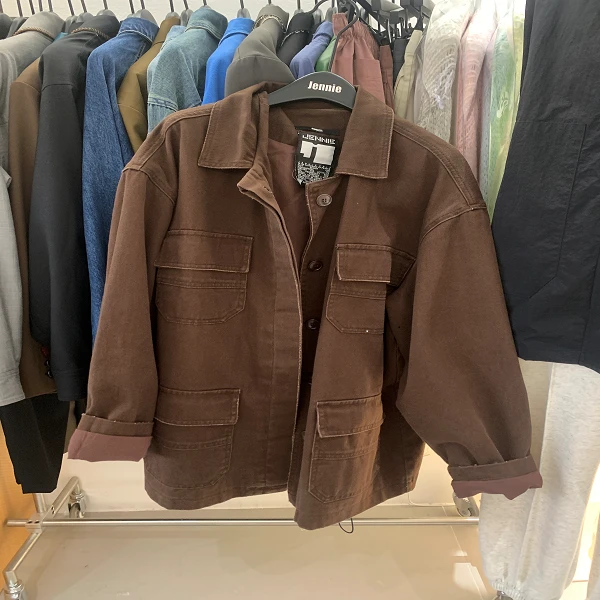 Hellooo Eat  水洗做旧外套 E00026