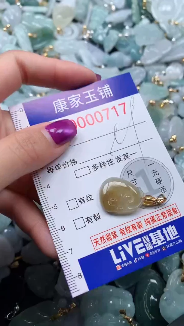 颈饰未镶嵌翡翠717