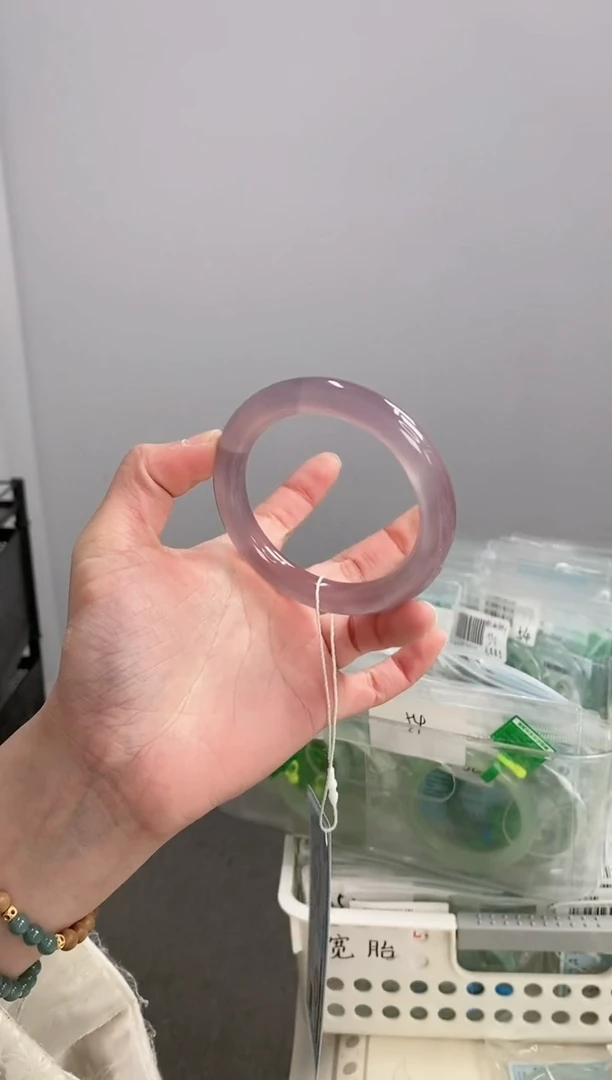 【闪购商品】玛瑙/玉髓手镯未镶嵌58-59圈