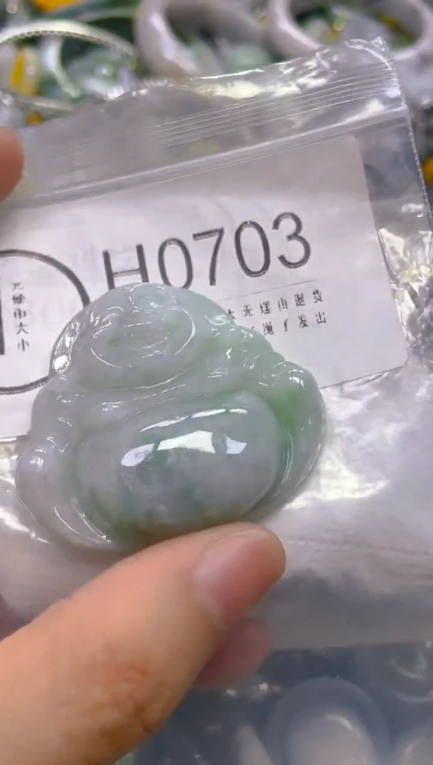 翡翠未镶嵌颈饰/H/翡翠A货一图一物