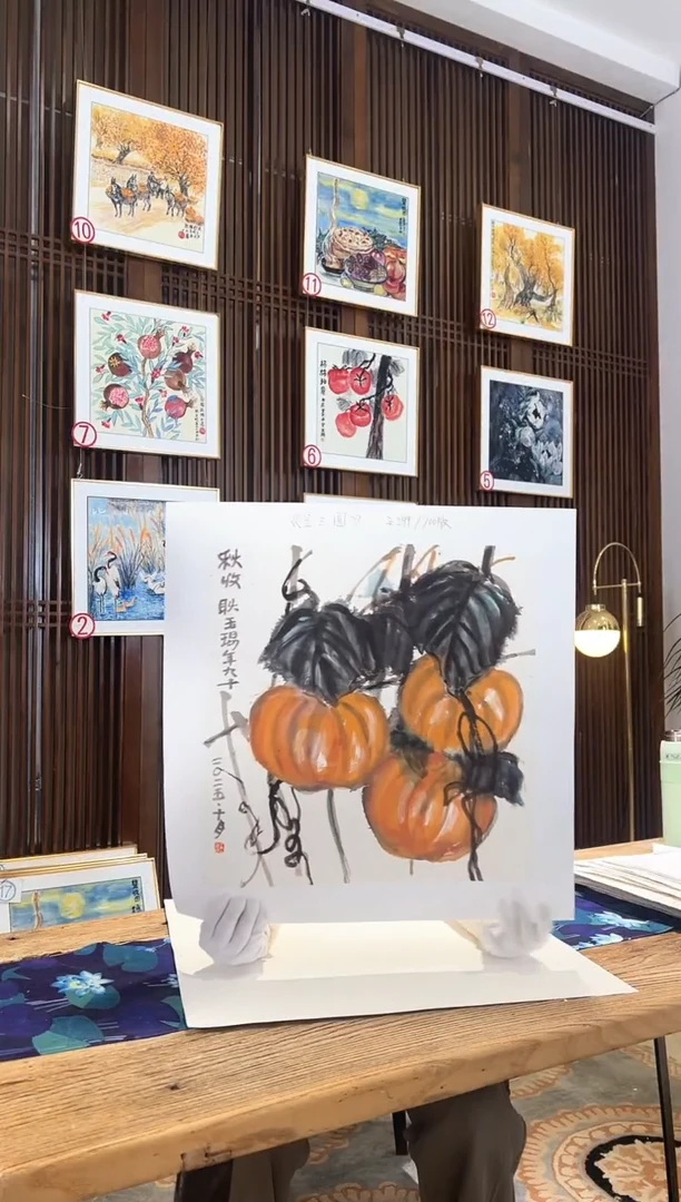 版画耿玉琨名章限量版画S