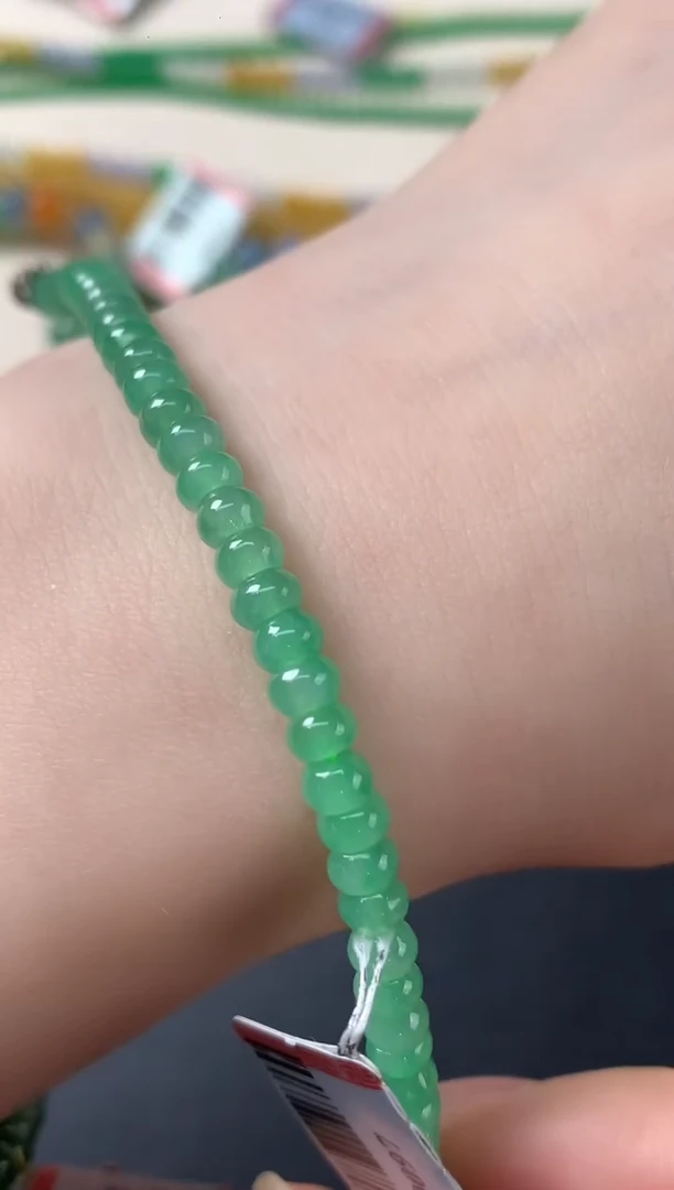 未镶嵌手串翡翠D497|2680