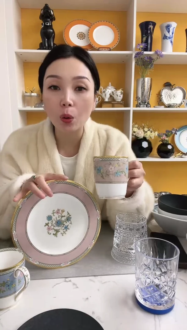 则武 吉野樱花 杯 粉色