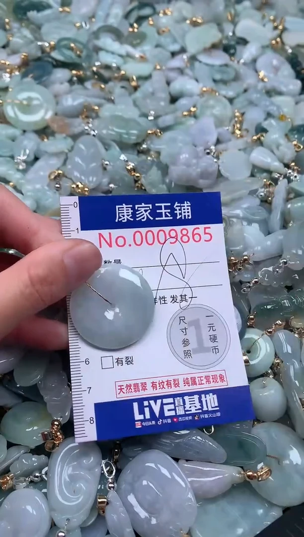 【闪购商品】翡翠吊坠(不含链)未镶嵌9865