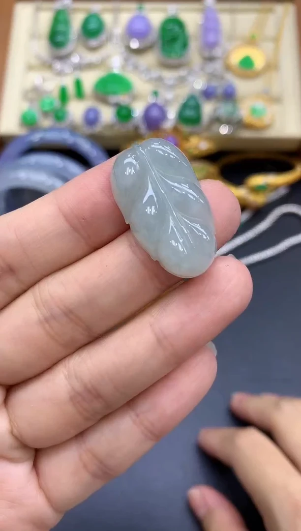 颈饰未镶嵌翡翠132-中国好珍宝