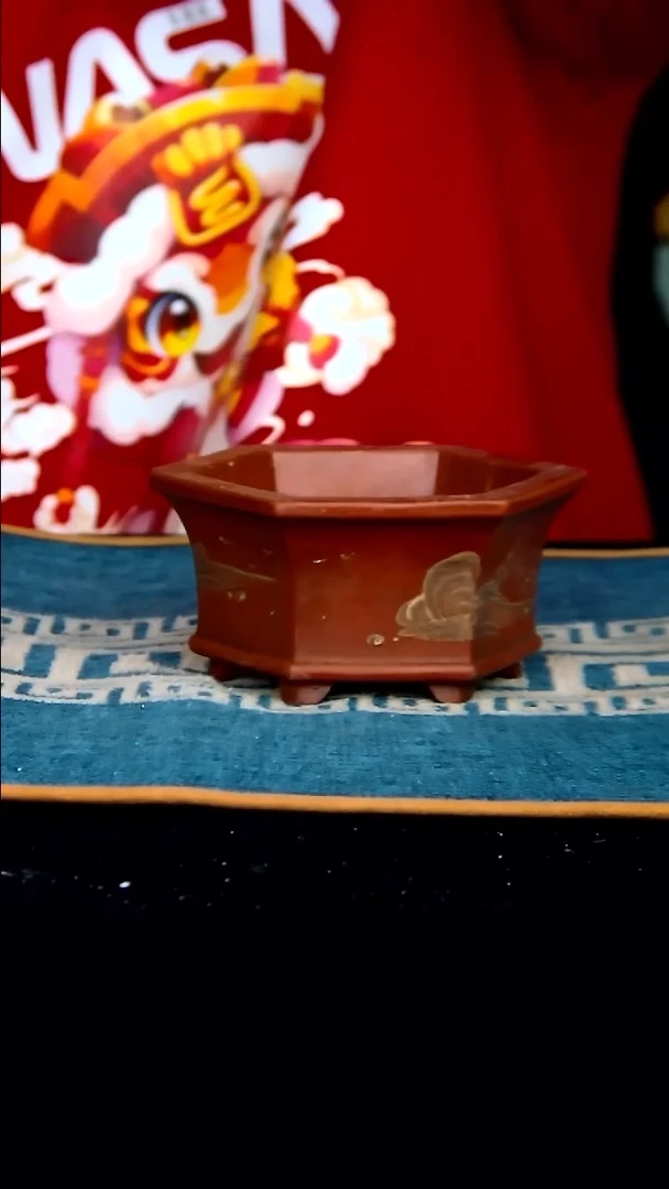 【闪购商品】紫砂花盆9*8*4内径尺寸