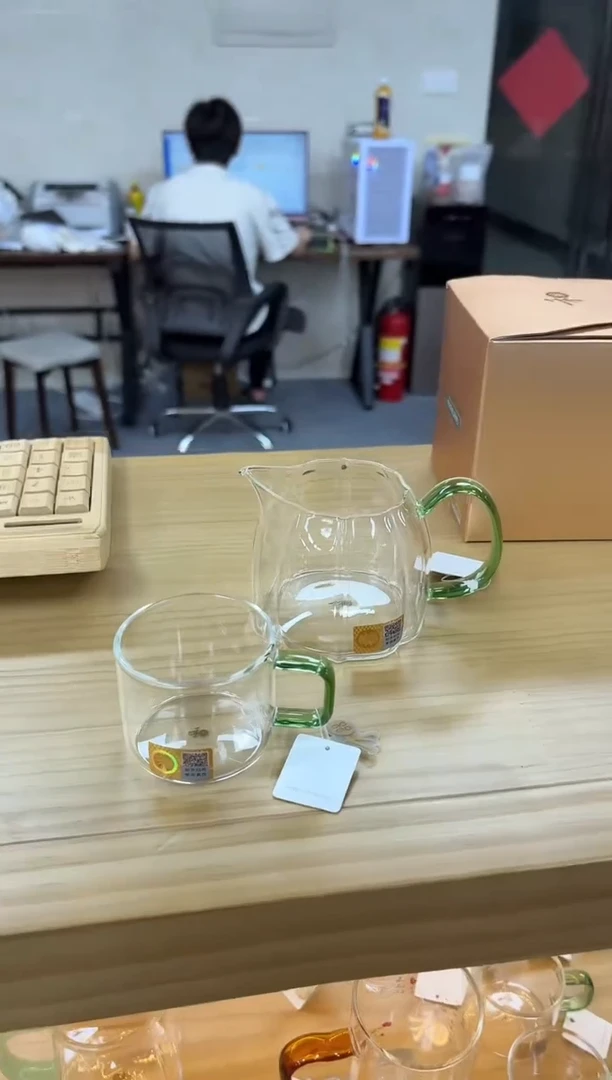禾器倾妍茶海湖绿色+禾器清禾杯一个装
