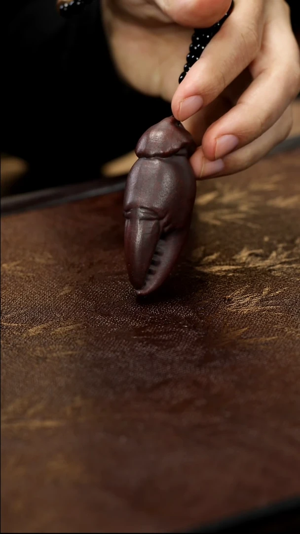 紫砂茶宠紫砂蟹钳