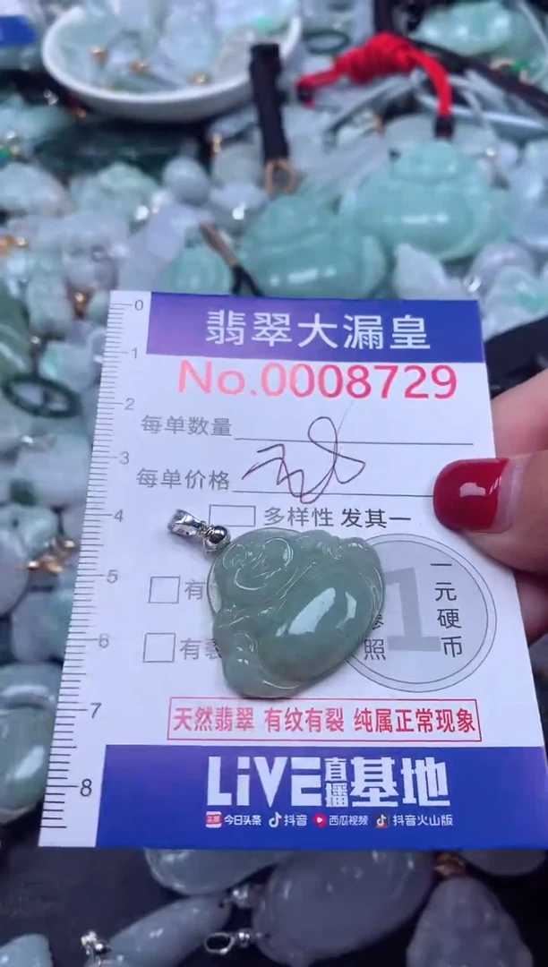 颈饰未镶嵌翡翠8729