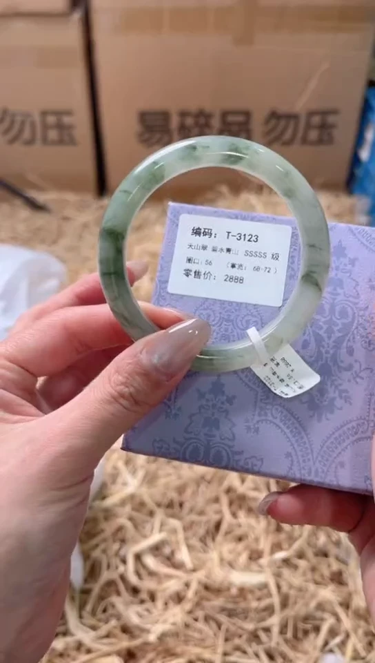 未镶嵌手镯石英质玉T-3123