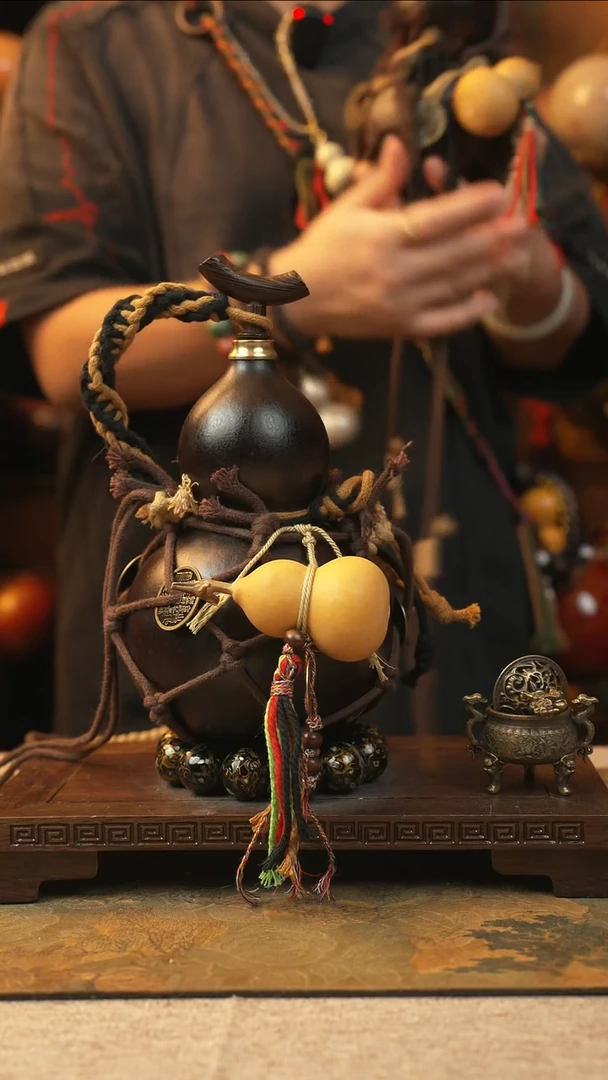 570大漆一物一拍记葫堂出品【不带手串】