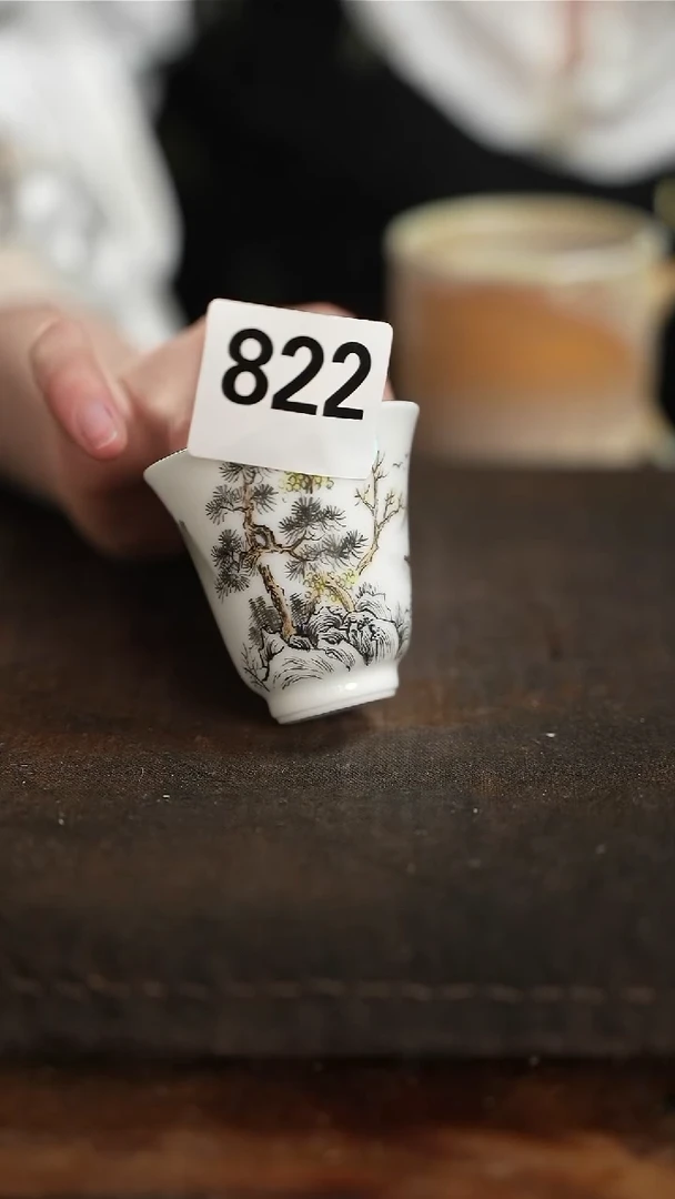 【闪购商品】杯822等烟雨陶瓷手作主人杯