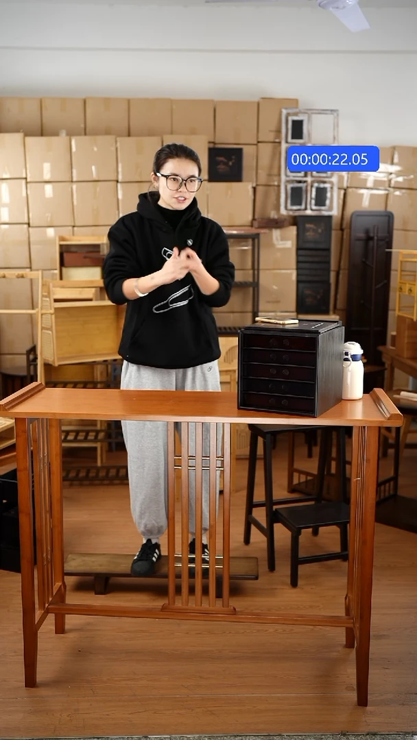 竹实木增高架长80窄的