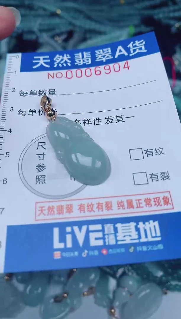 颈饰未镶嵌翡翠00006904