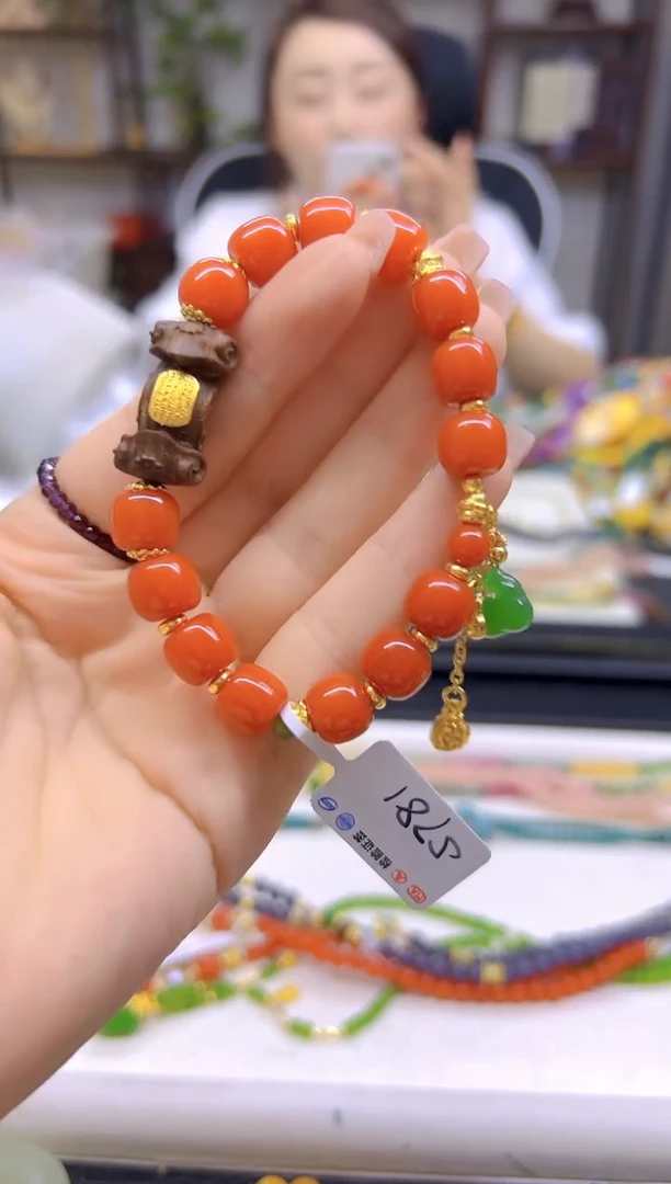 手链未镶嵌南红玛瑙DIY款S781