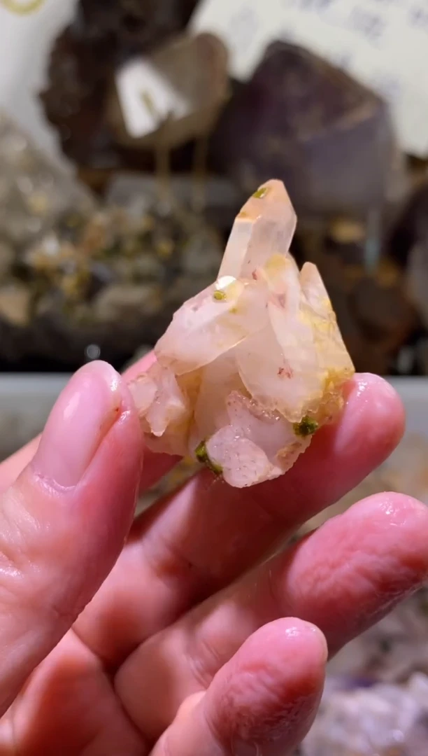 未镶嵌珠宝半成品水晶38号四川超七花园水晶