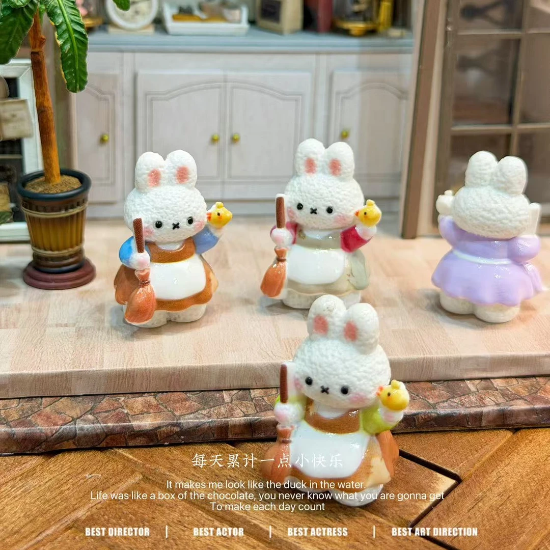 【开芯定制】灰姑娘米菲1.0 高品树脂仿真配件 手机饰品 挂件