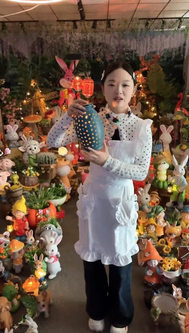 户外花院庭院摆件