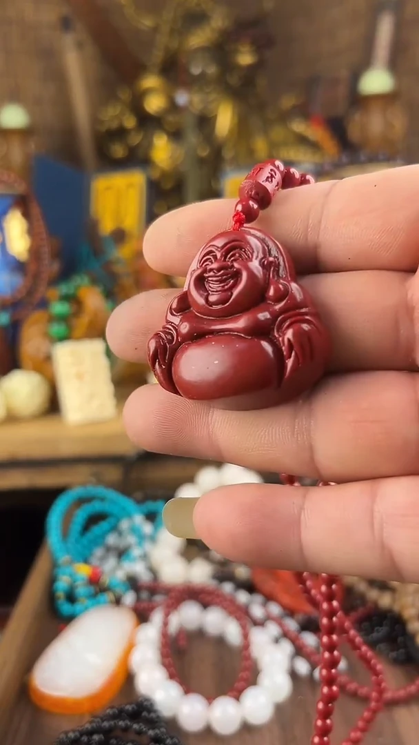 滴血莲花菩提吊坠所见即所得