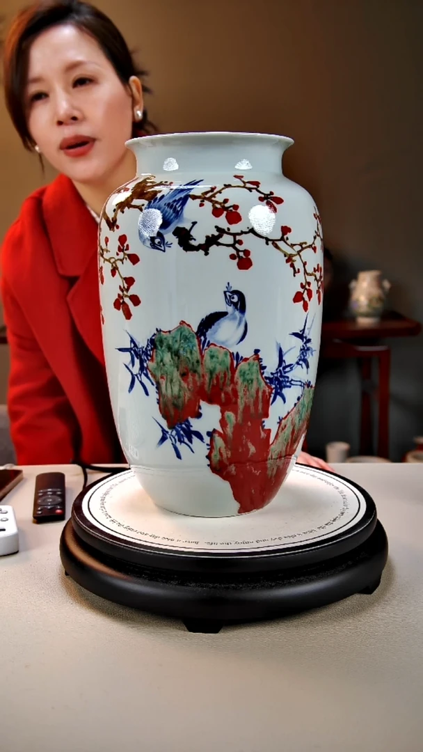 摆件陶景德镇手绘陶瓷29