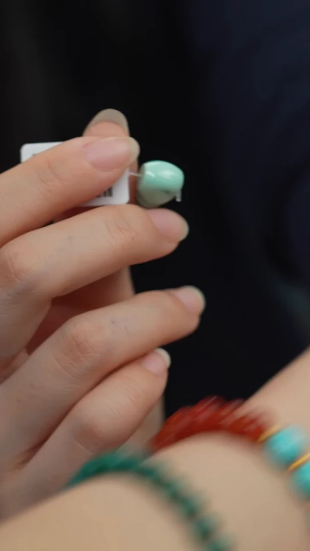 未镶嵌绿松石R45（多样性发一件）单珠