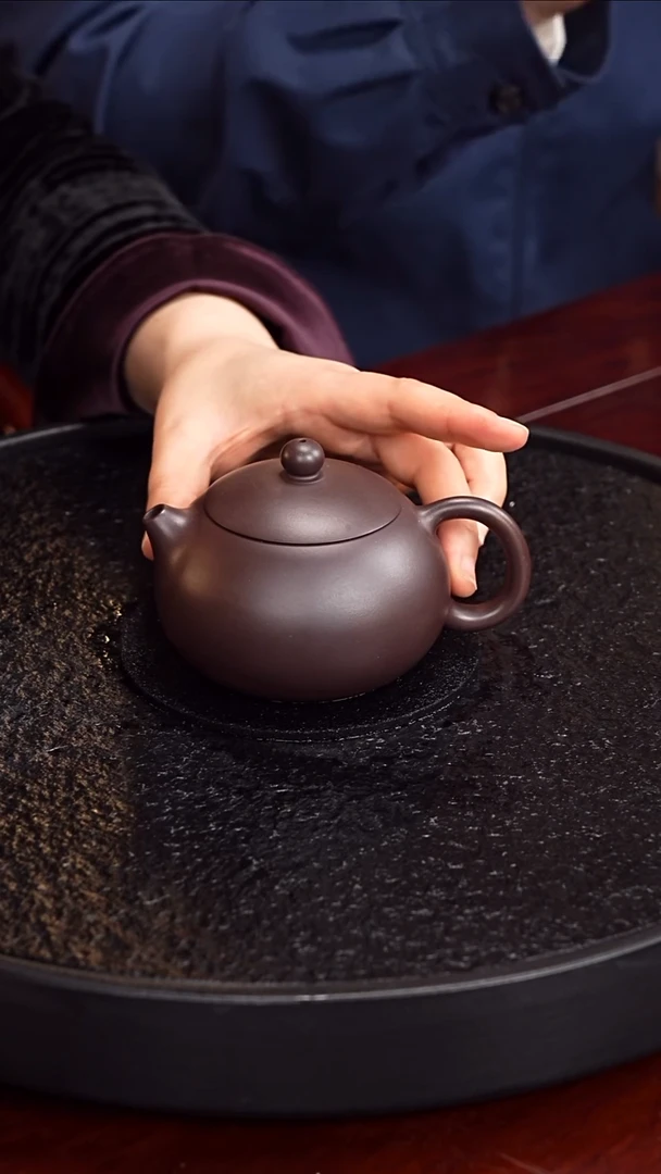 茶壶紫砂洪滔  西施119 紫茄泥 300毫升