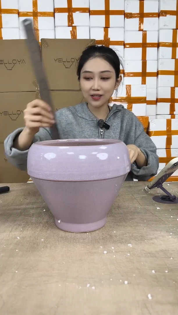 高筒淡紫色大号22x22