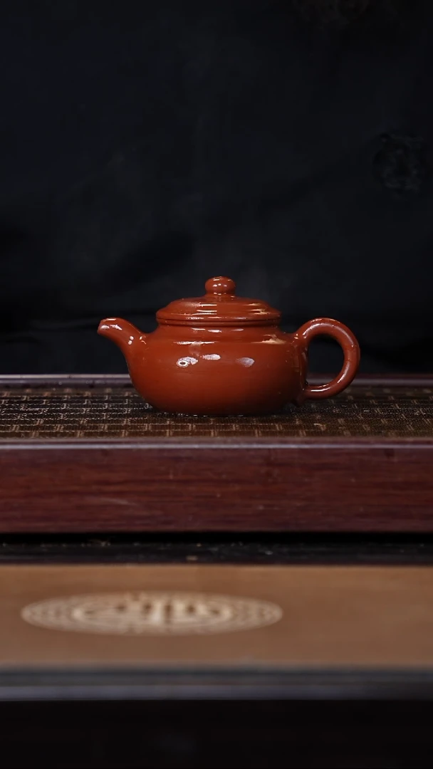 茶壶紫砂张公洞朱泥