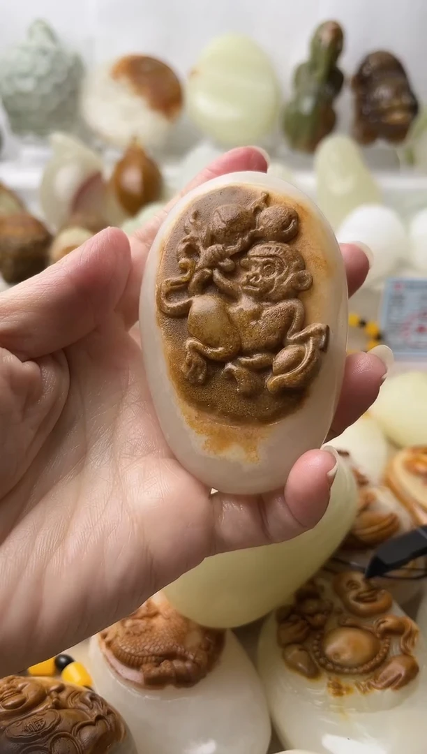 石材古青石棉纹正常不退换猴