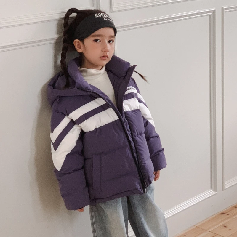 儿童羽绒服冬季男女童韩版加厚外套童装中大童保暖冬款亲子款1