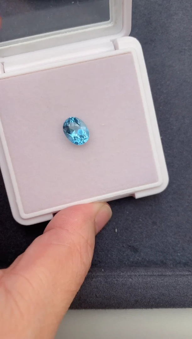 海蓝宝石裸石未镶嵌2.2ct海蓝宝BD