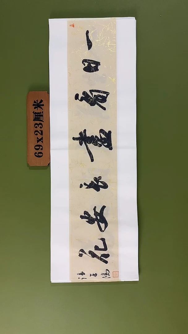 书法书法 张若鸿 尺寸69cm*23cm