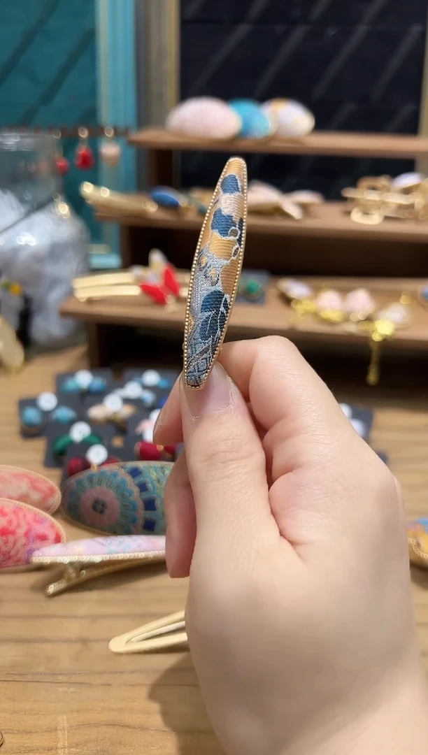 【闪购商品】【孤品一物一拍】三多锦小柳叶鸭嘴夹