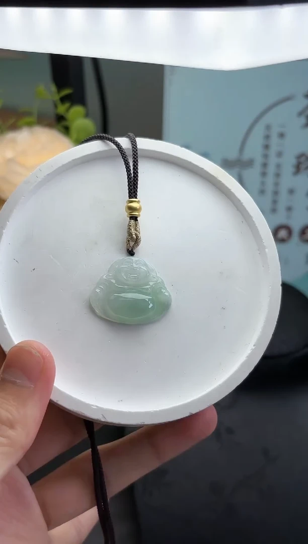 【闪购商品】翡翠颈饰未镶嵌YM1119 佛公