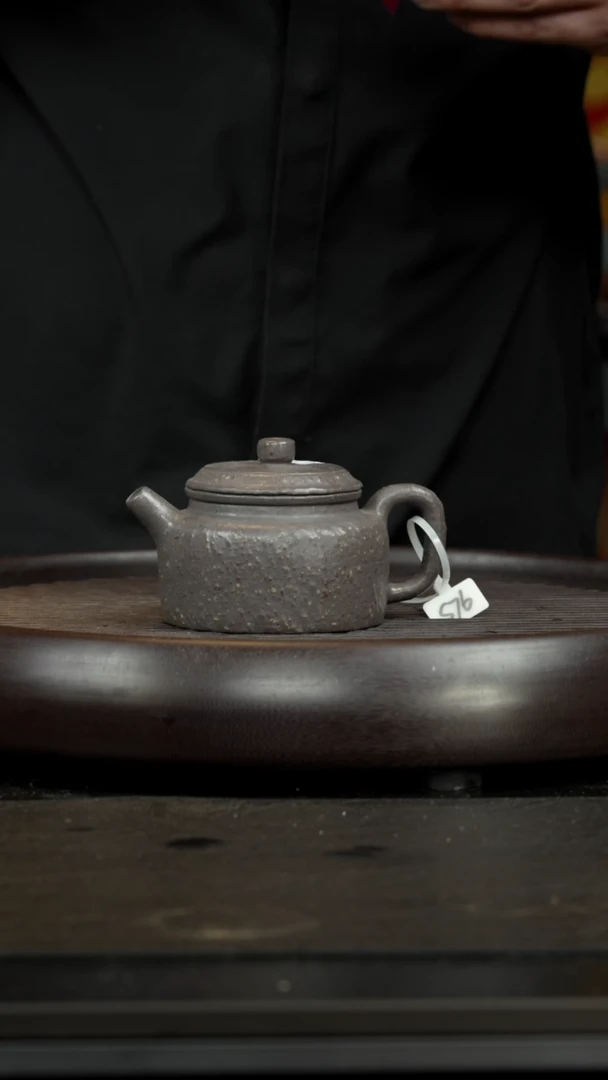 【闪购商品】紫砂茶杯孤品紫砂壶  鲨皮青粗砂德钟