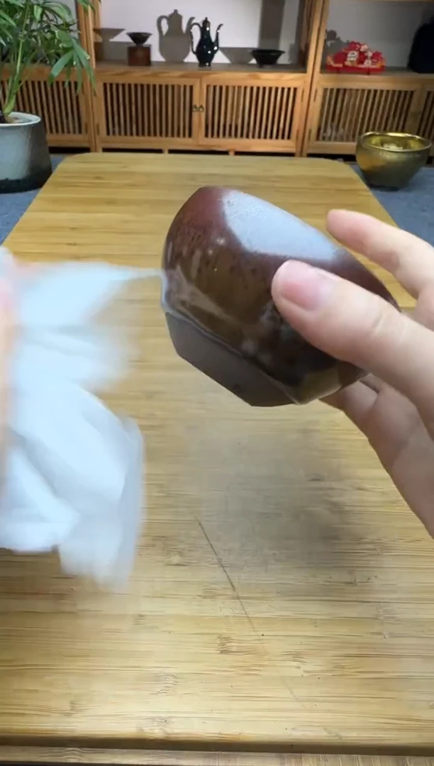 茶盏茶盏文化888888888柴烧铁锈钵