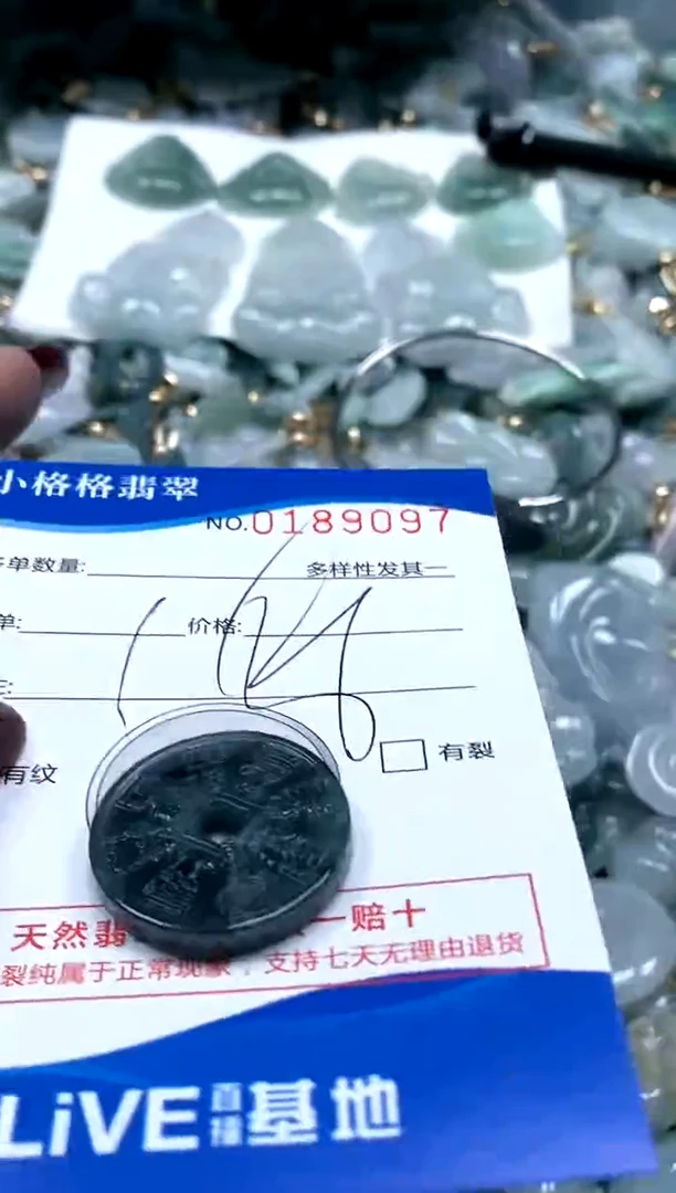 【闪购商品】翡翠颈饰未镶嵌闪购商品0189097