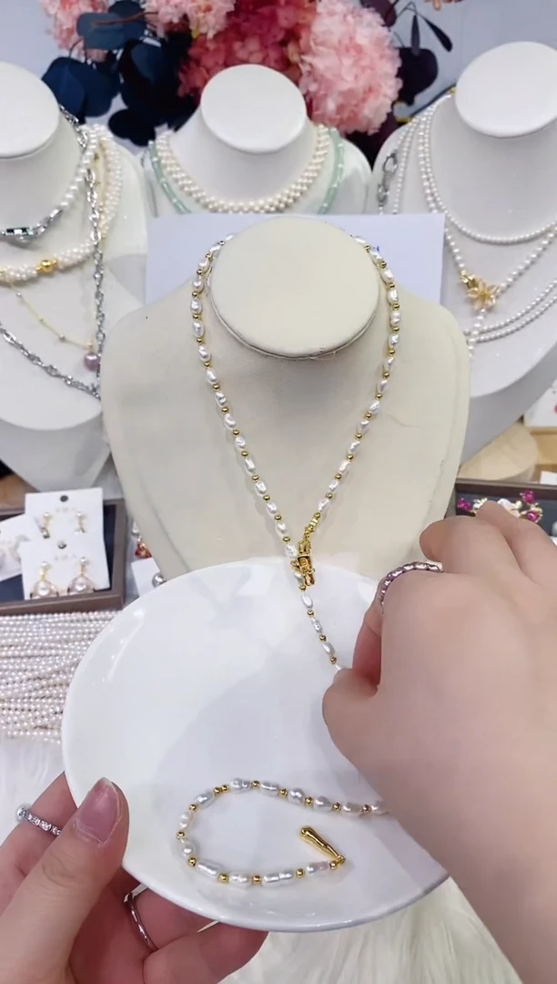 颈饰未镶嵌淡水珍珠1013